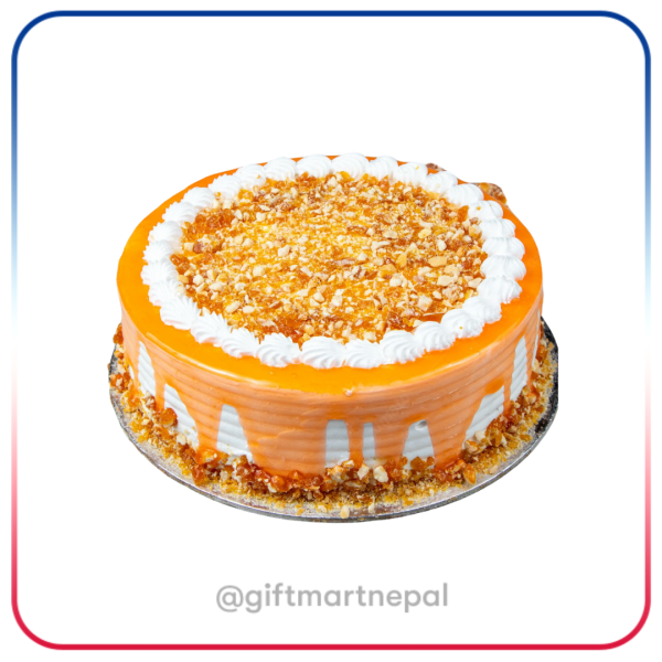 Butterscotch Cake 1lb Gift shop Kathmandu