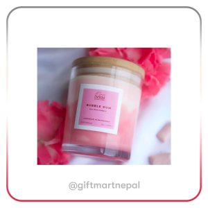 Bubble Gum Scented Soy Wax Candle - 150 ml
