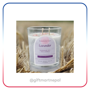 Lavender Scented Soy Wax Candle – 100 ml