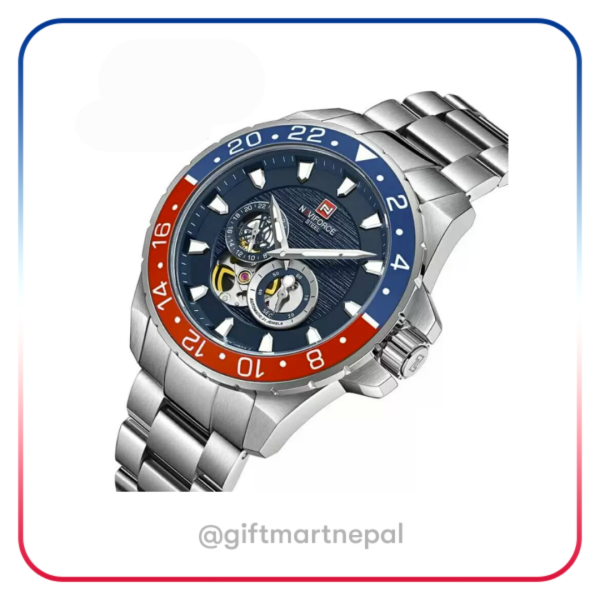 NaviForce NFS1003 Automatic SilverBlue