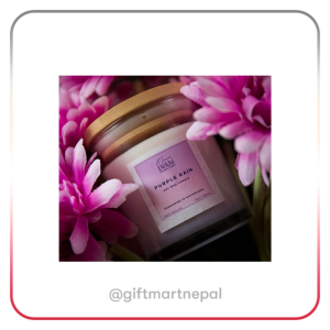 Purple Rain Scented Soy Wax Candle - 150 ml