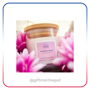 Purple Rain Scented Soy Wax Candle - 150 ml