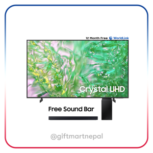 Samsung UA75DU8000KLXL 75 inch Crystal 4K UHD Smart TV