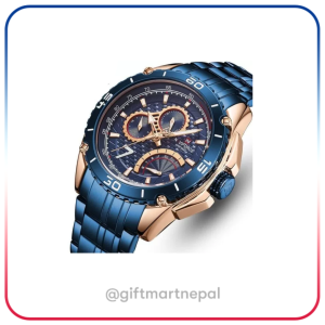 Naviforce NF9183 – Blue/RoseGold