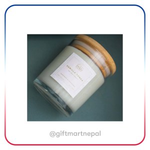 Vanilla Tonka Scented Soy Wax Candle – 150 ml