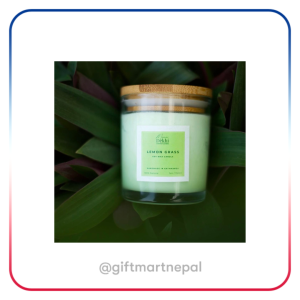 LemonGrass Scented Soy Wax Candle – 150 ml